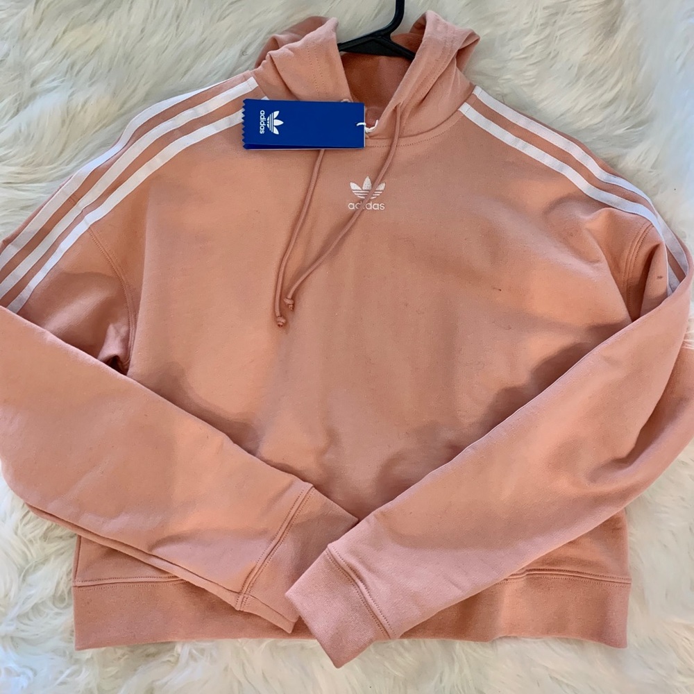Adidas Crop Top Hoodie